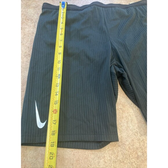 Nike AeroSwift 1/2 Length Running Tights Men Size 2XL-TALL Black DA1429-010 New - Picture 6 of 9